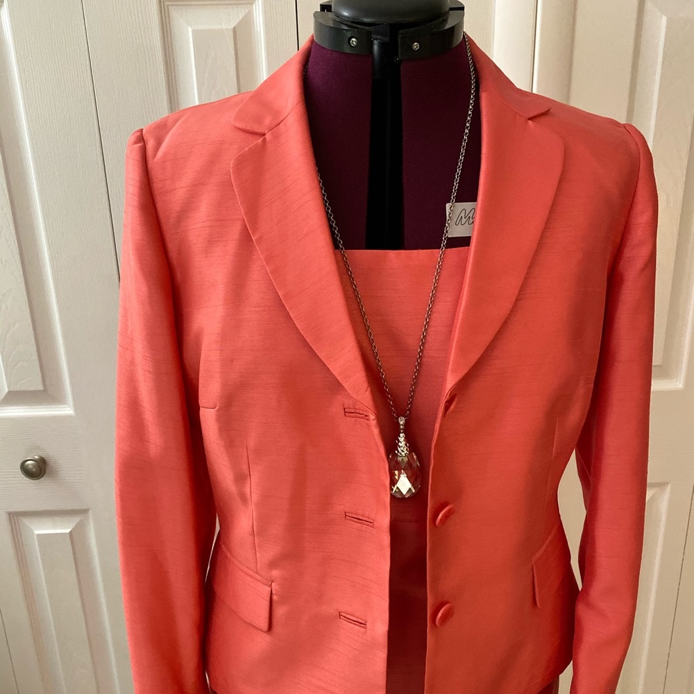 Two-piece ladies dress with jacket